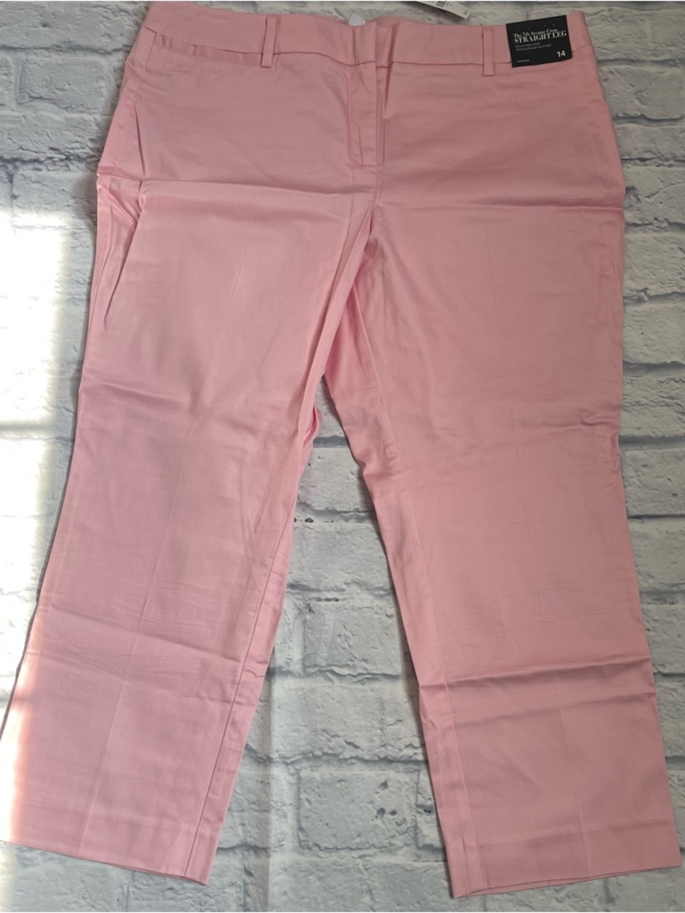 NWT New York & Company Straight Leg Cropped Pants